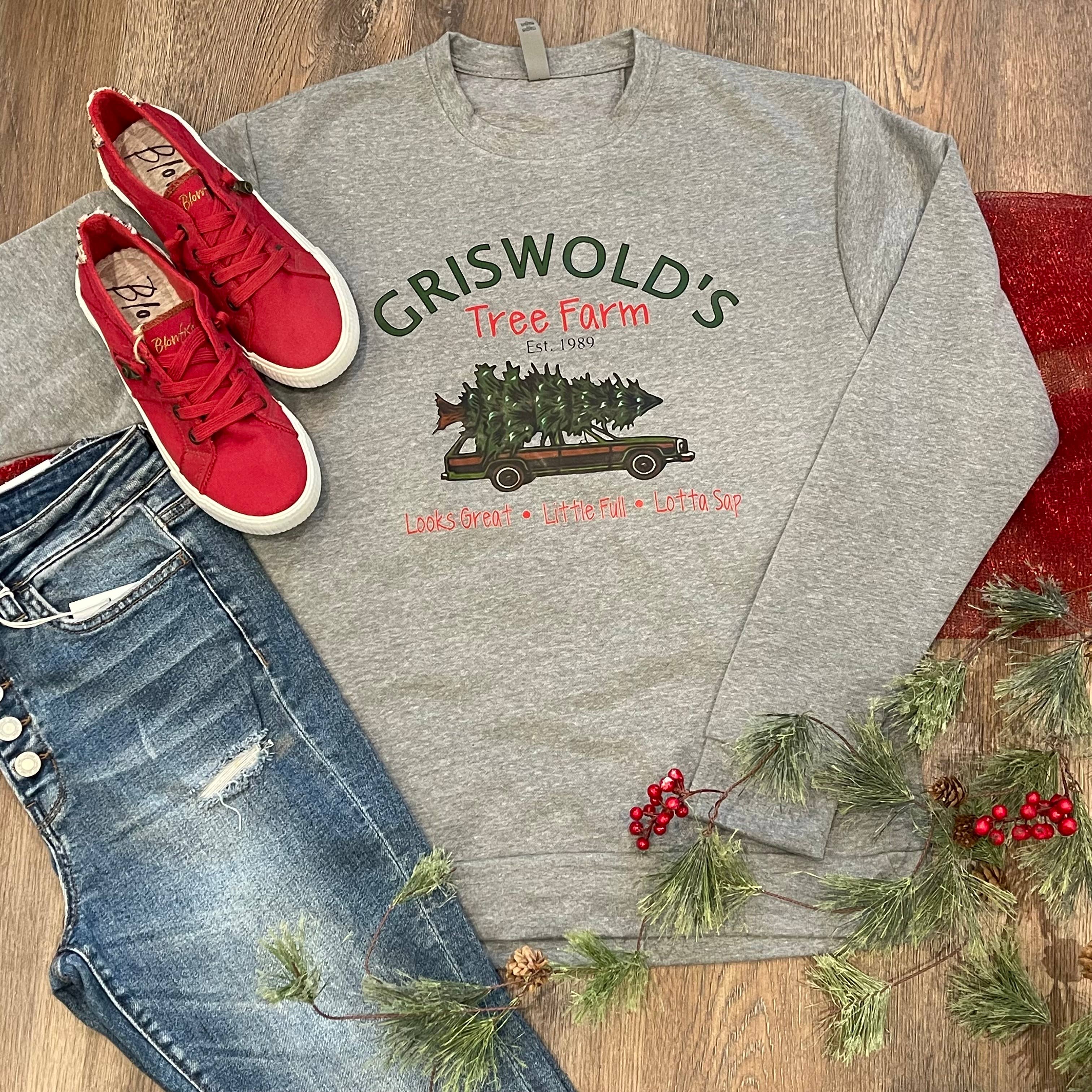Griswold's Tree Farm Crewneck Sweatshirt