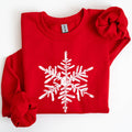 Snowflake, Beautiful, Winter, Christmas Snow Xmas Sweatshirt