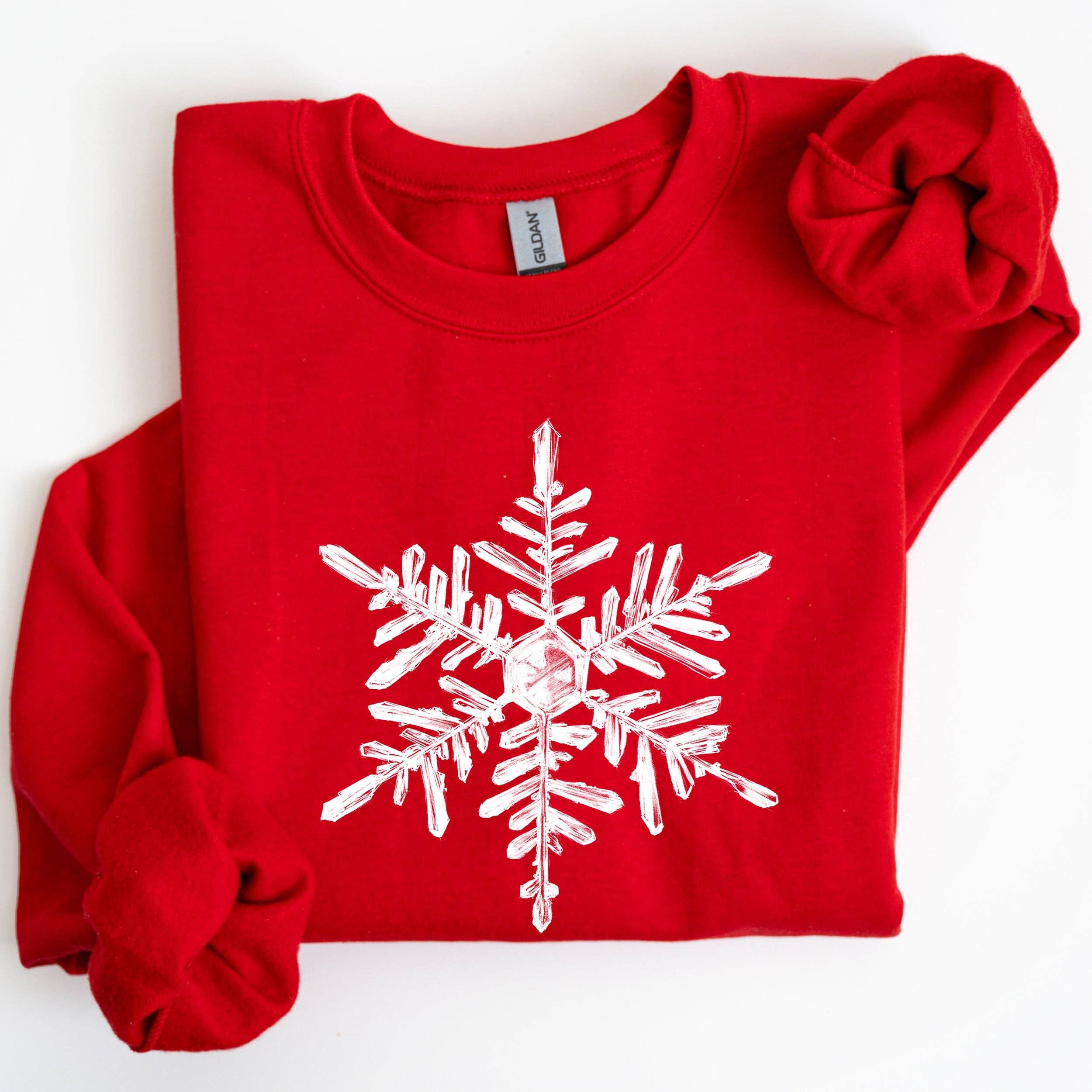 Snowflake, Beautiful, Winter, Christmas Snow Xmas Sweatshirt