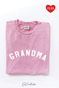 Grandma Plus Mineral Graphic Top