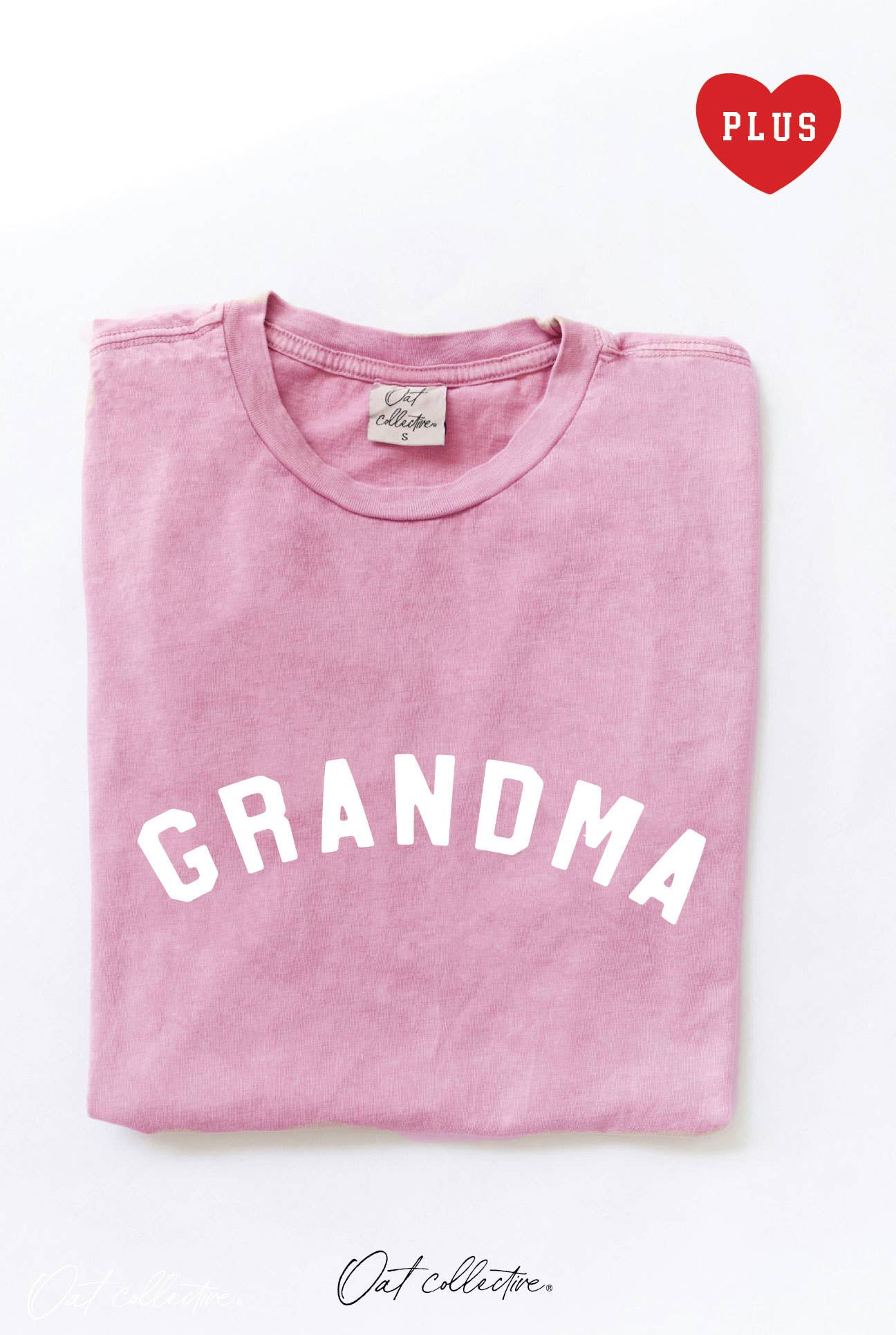 Grandma Plus Mineral Graphic Top