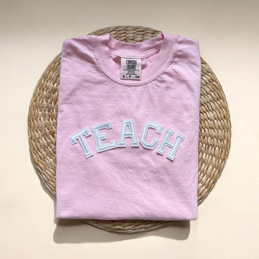 Comfort Colors Teach Tshirt, Teacher Gift Ideas