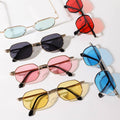 Octagon Metal Frame Fashion Sunglasses