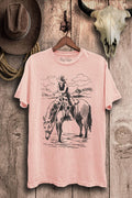 Wild West Cowgirl Graphic Top