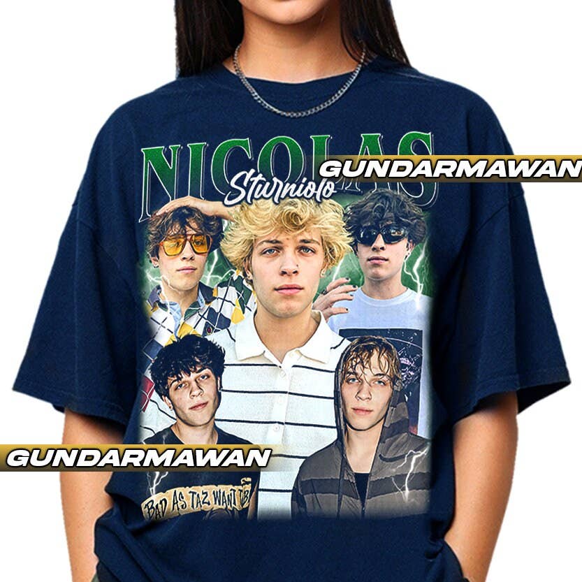 Limited Nicolas Sturniolo Vintage Unisex T-Shirt - Great Gif