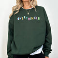 Overthinker Sweatshirt, Positivity Sarcastic, Mom Pastel