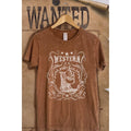 Western Vintage  Mineral Wash Vintage  Graphic  Tee