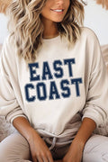 East Coast Graphic Brushed Sweatshirts