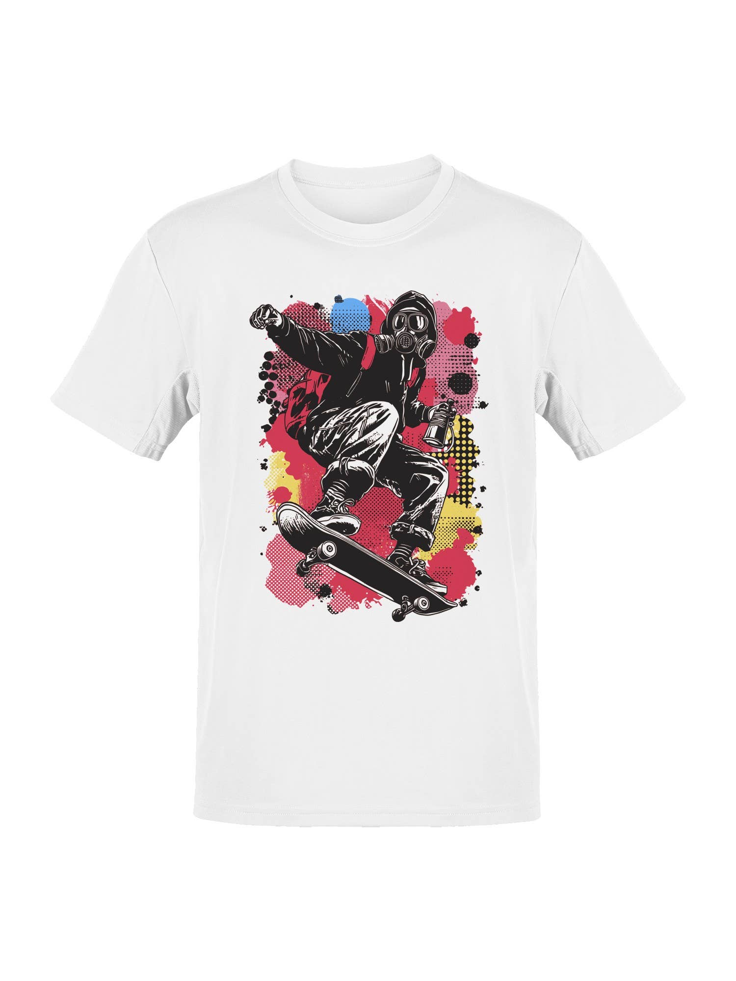 Graffiti Skater Urban Street Art Men's T-Shirt