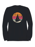 Retro Sunset Sailing Adventure Men's Sweatshirt