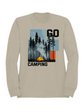 Explore Nature: Go Camping Design Men's Sweatshirt