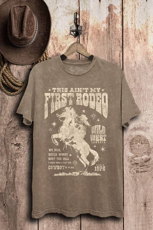 This Aint My First Rodeo Graphic Top