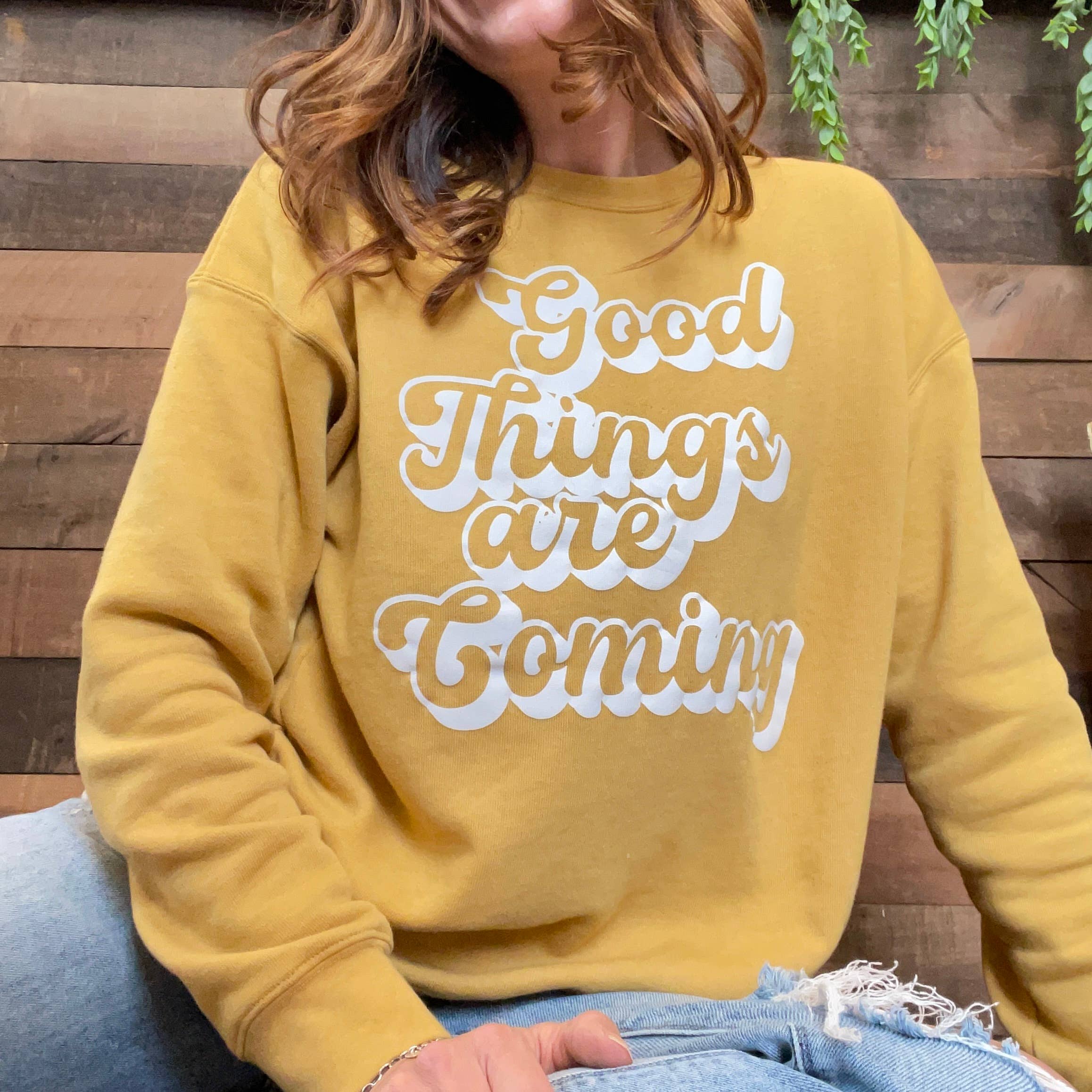Good Things Are Coming Crewneck Sweatshirt