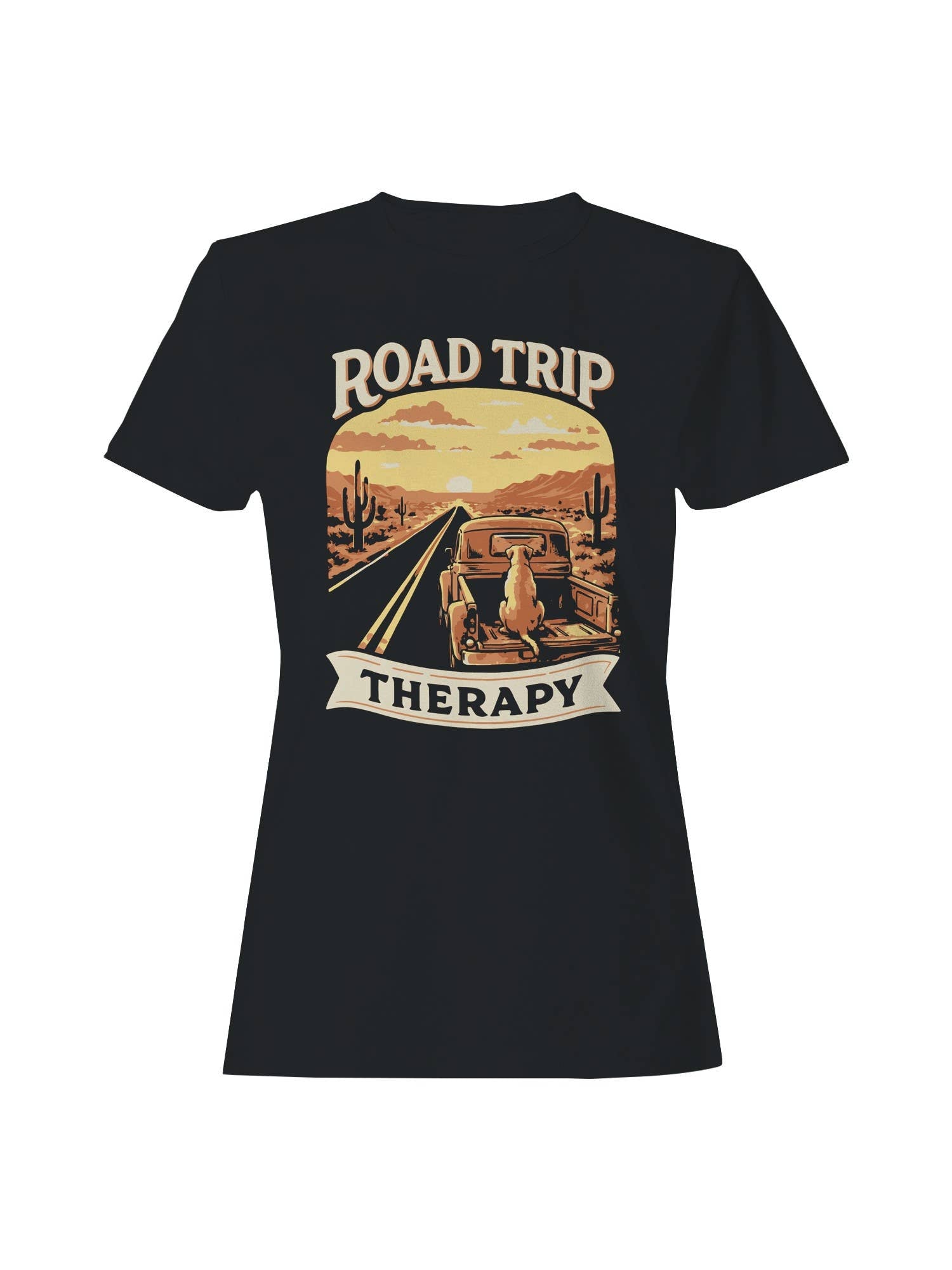 Roadtrip USA Therapy Desert Escape Women's Tee