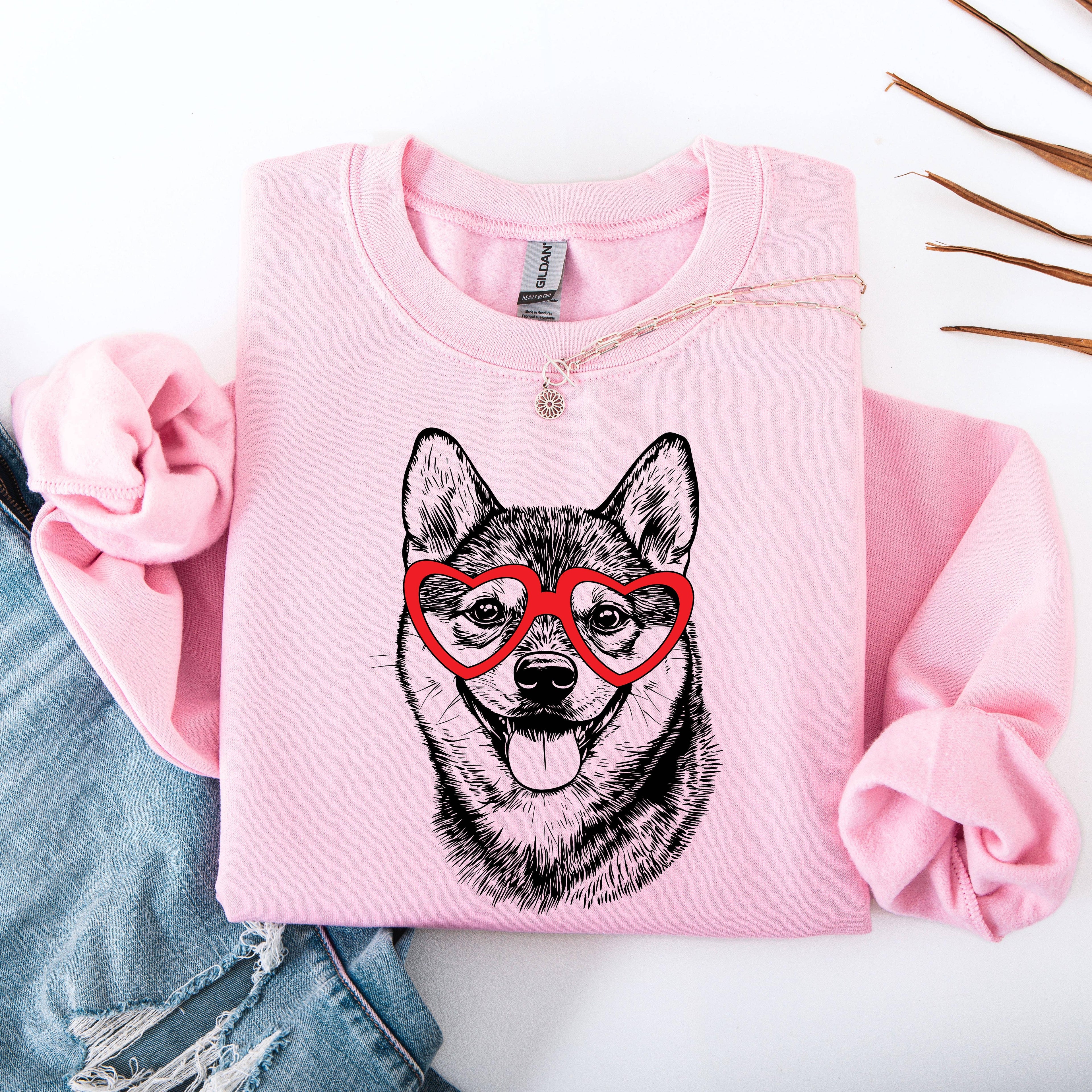 Shiba Inu, Dog Lover Apparel, Pet, Dog Breed Cute Sweatshirt