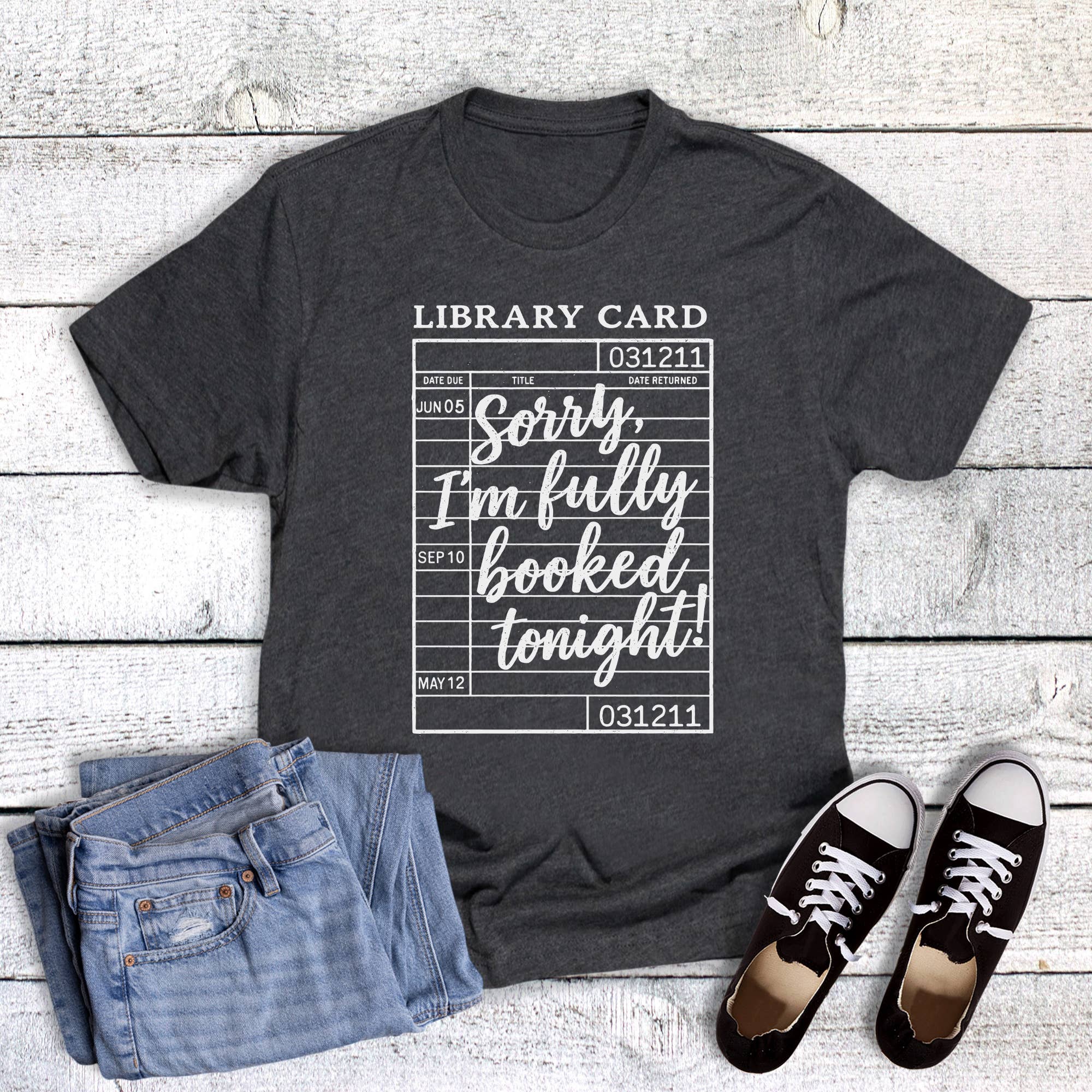 Books Reading Fully Booked Tonight Graphic Tee