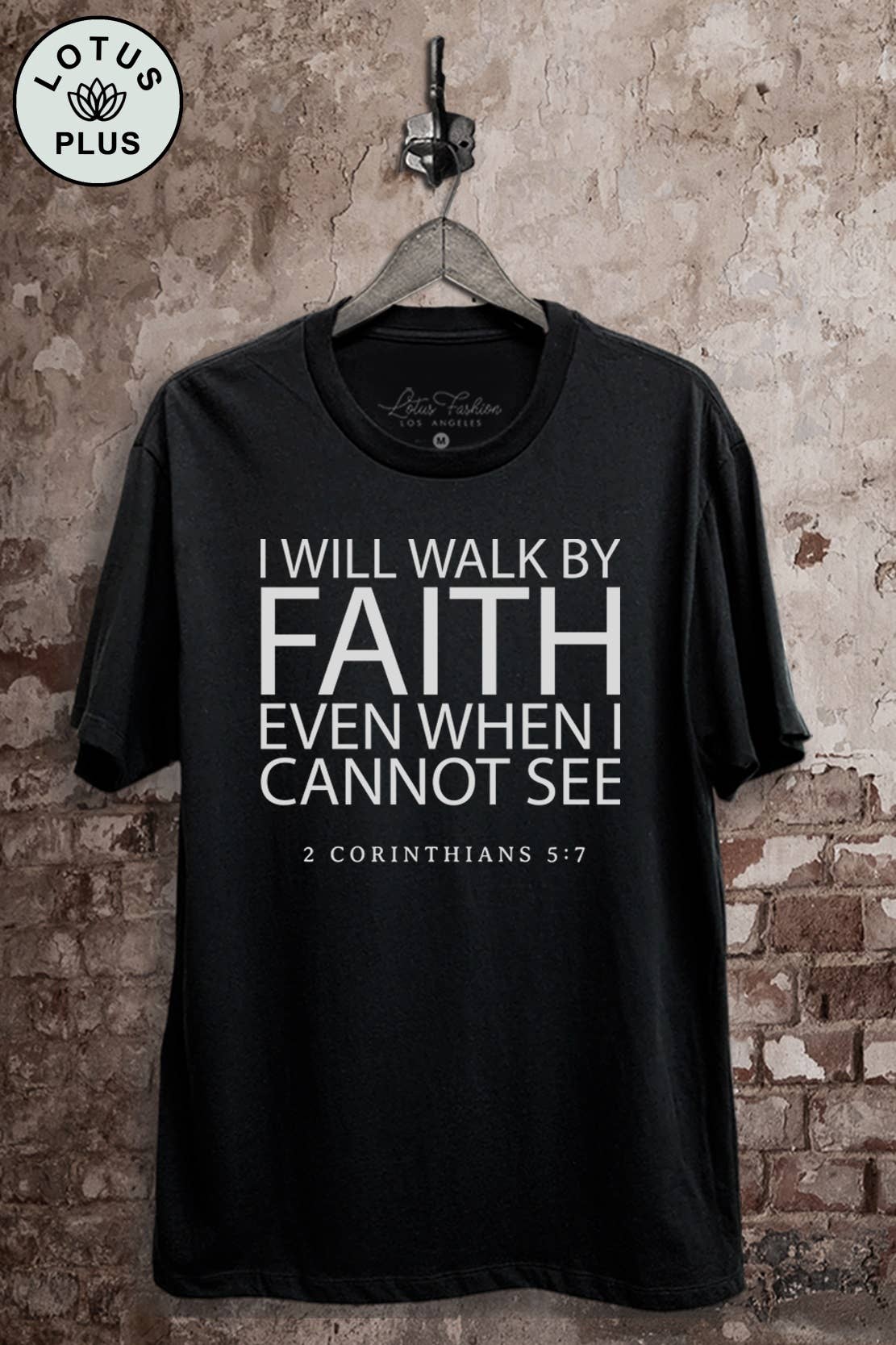 I Will Walk By Faith Graphic Top