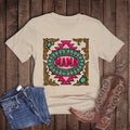 Western Mama Turquoise Graphic Tee