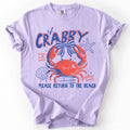 If Crabby, Please Return To Beach, Vacation, Funny T-Shirt