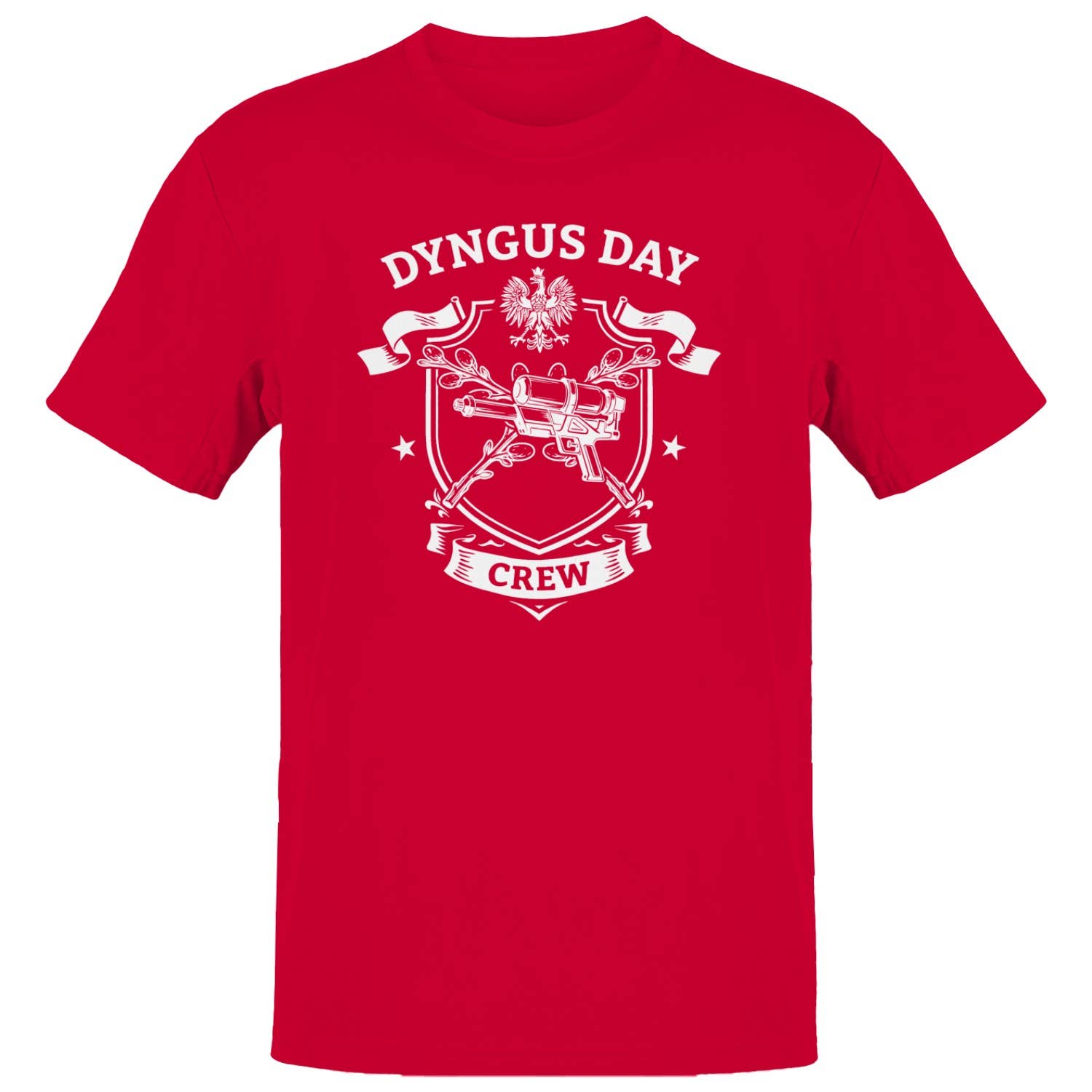 Dyngus Day Water Gun Crest Men's T-Shirt