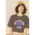 Just A Girl Who Love Kpop Vintage Graphic  Regular Tshirts