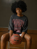 Ou Sooners Big Basketball Smoke One Size Tee