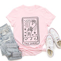 Lovers Tarot, Mystical, Magic, Super Soft Tshirt, Valentine's Day