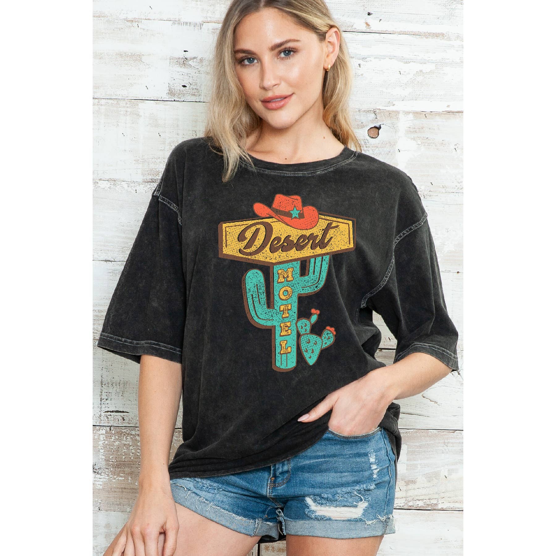 Desert Motel - Oversize Mineral Wash T