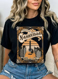 Nashville Music City Graphic Tshirts