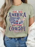 Make America Cowboy Again Graphic Tshirts