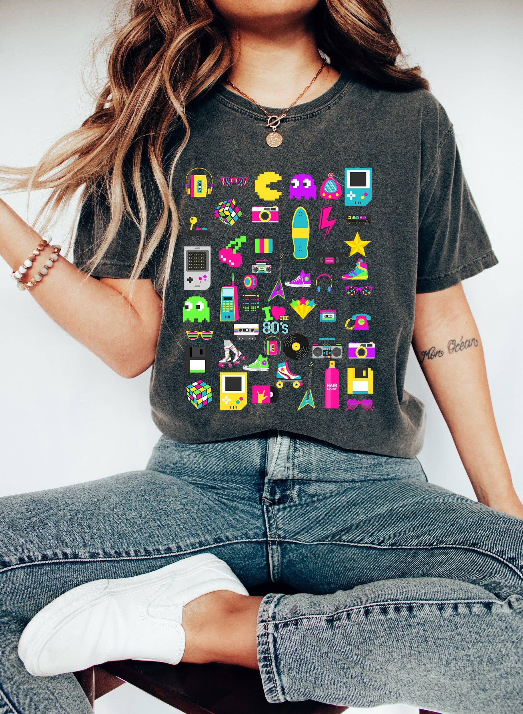 I Love the 80's Icon Pack T-Shirt