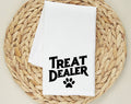 Treat Dealer - Cute Funny Dog Tea Towel