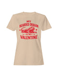 Bearded Dragon Valentine Love Women's T-Shirt