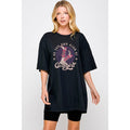 Be You Own Kind of Cowgirl Graphic  Oversized Tee