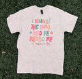 I Sought the Lord and He Heard Me On Ash Gray Tee