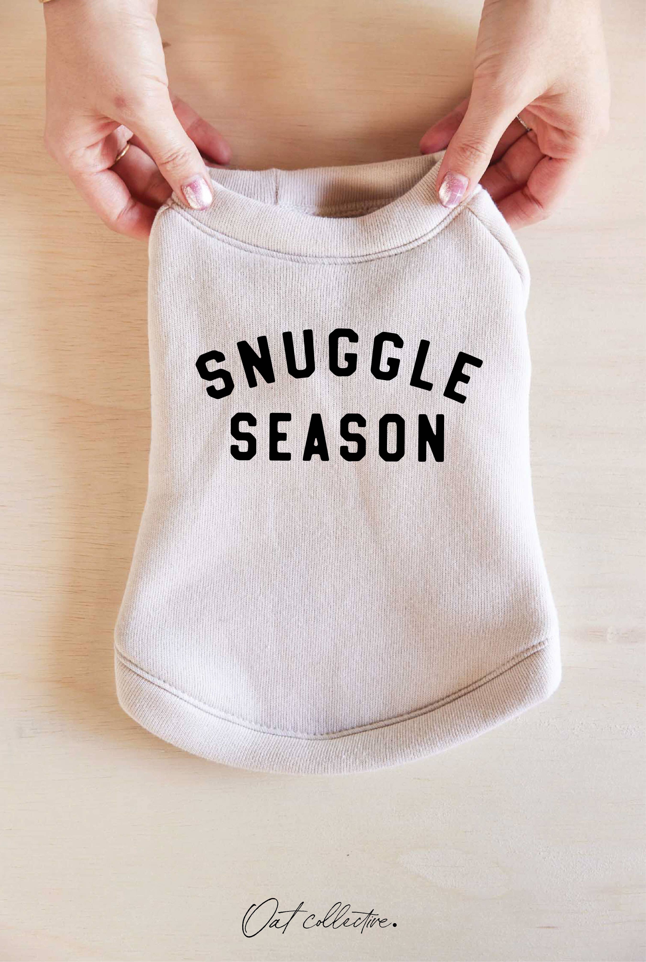 Snuggle Season Pet Graphic Sweatshirt