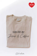 Fueled By Jesus and Coffee Plus Mineral Graphic Top