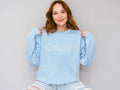 Beach Sweatshirt, Seashells, Beachy, Oversized Sweatshirt