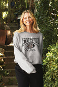 Football Mom Mid Graphic Sweatshirt