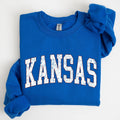 Kansas, Football, Sports Game Day Touchdown State Sweatshirt
