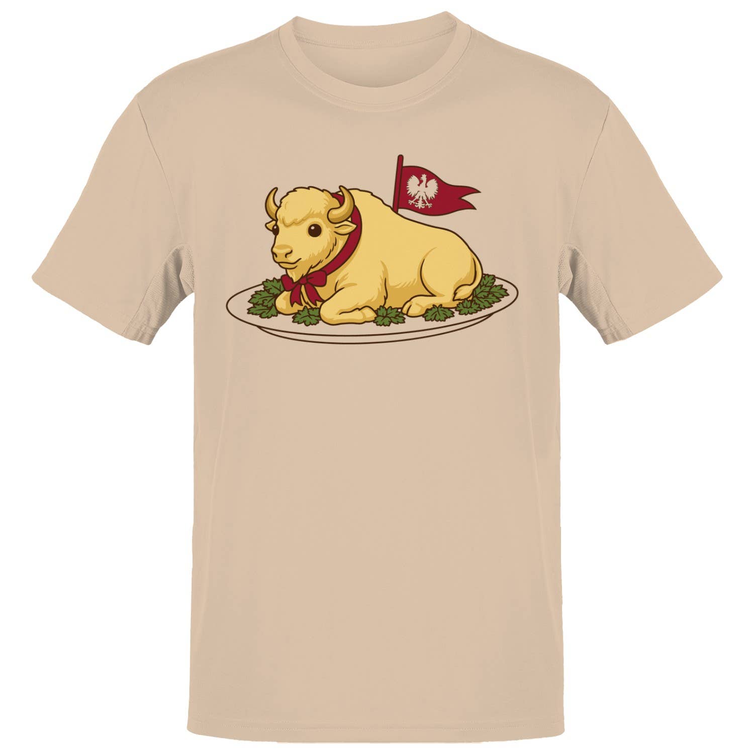 Polish Bison Baroque Design Men's T-Shirt