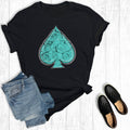 Western Turquoise Spade Graphic Tee