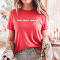Faith Family Freedom T-Shirt Charlie Kirk, Heather Red