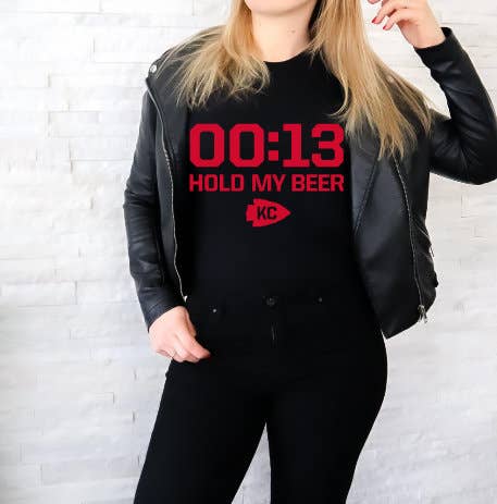 Kansas City Chiefs Hold My Beer 13 Seconds Sweatshirt