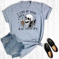Funny I Like My Books Spicy & My Coffee Icy Graphic Tee