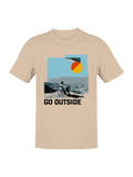 Retro Adventure: Go Outside Men's T-Shirt