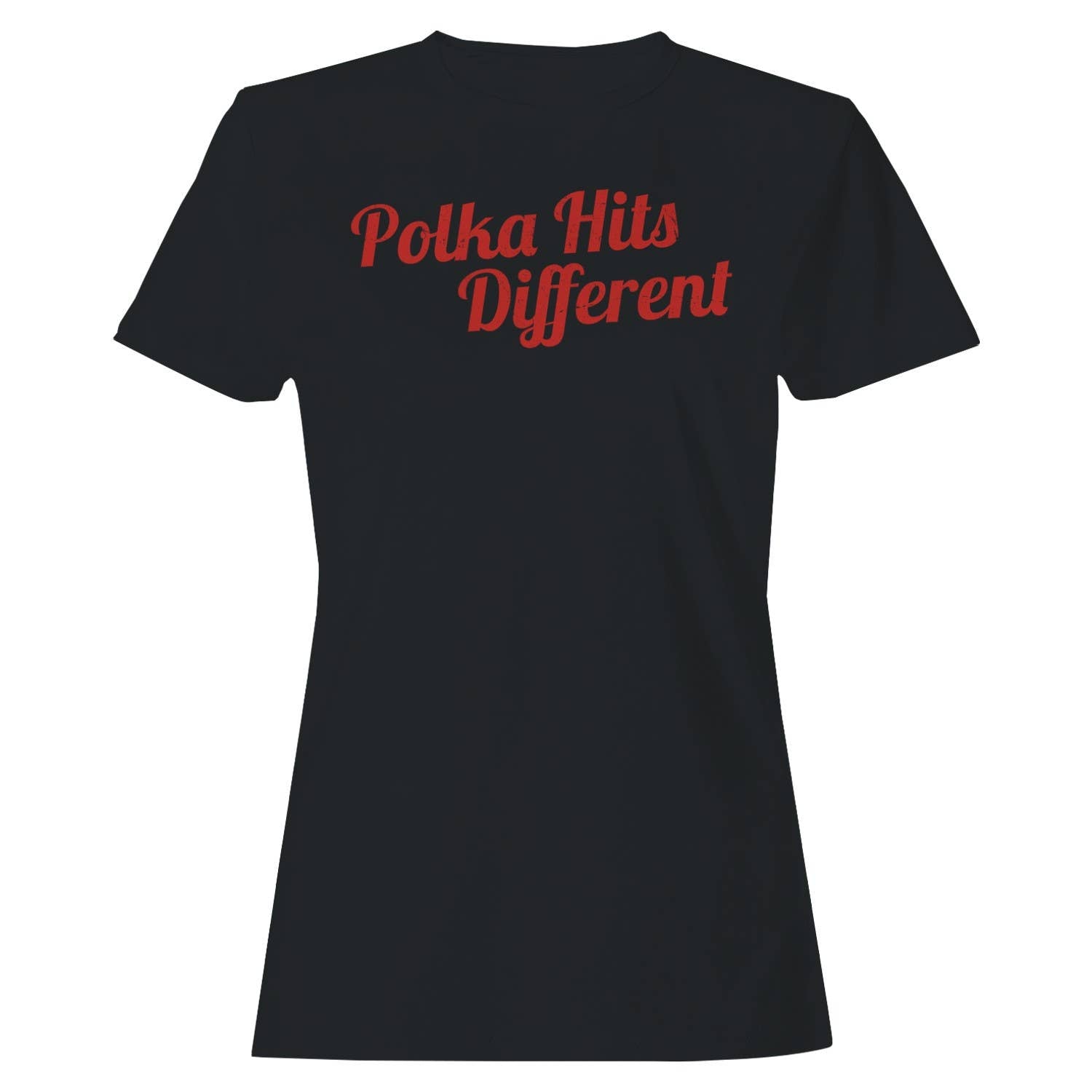 Retro Polka Hits Different Women's T-Shirt