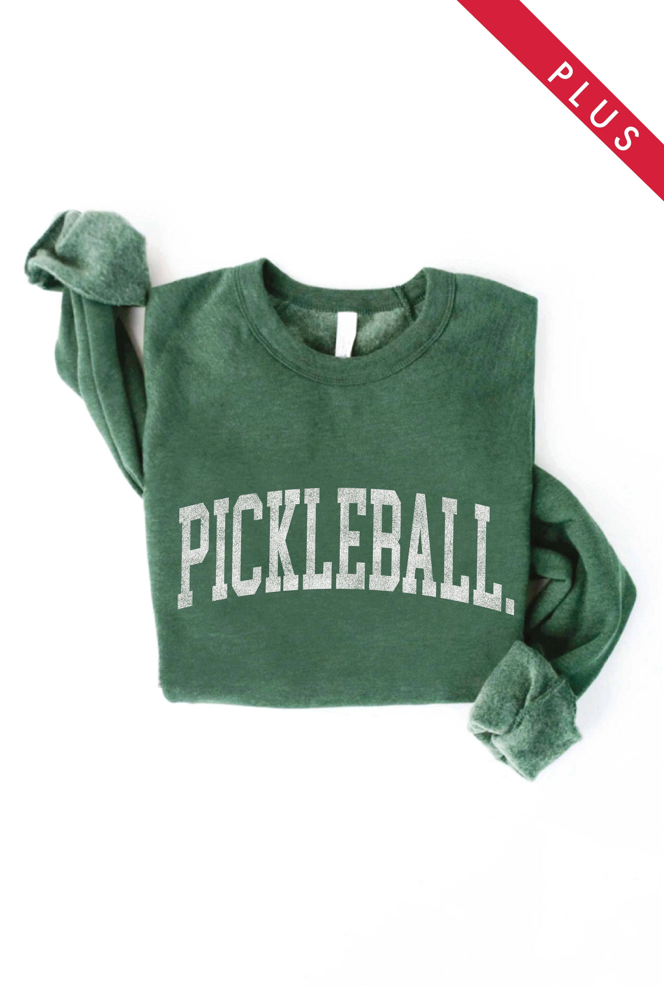 Pickleball Plus Graphic Sweatshirt