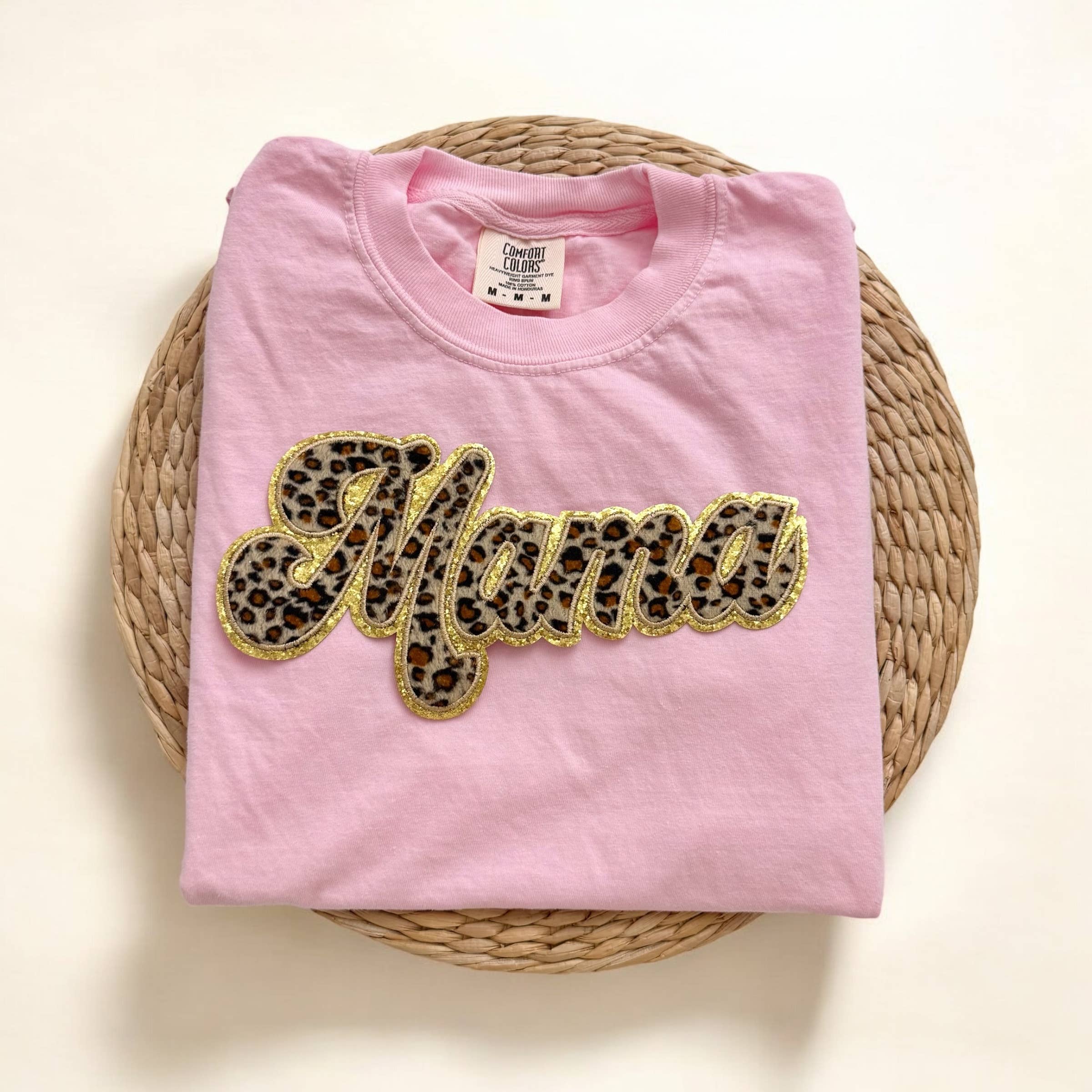 Leopard Comfort Colors Mama Shirt, Mother’S Day Gift Ideas