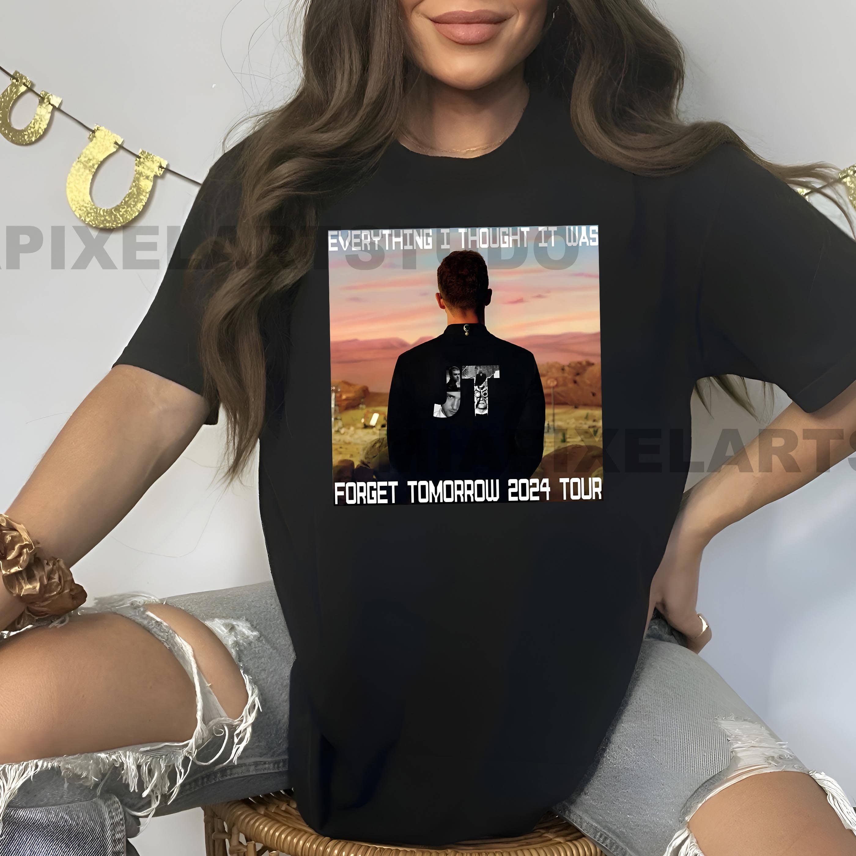 Justin Timberlake World Tour Fan T-Shirt Everything Edition